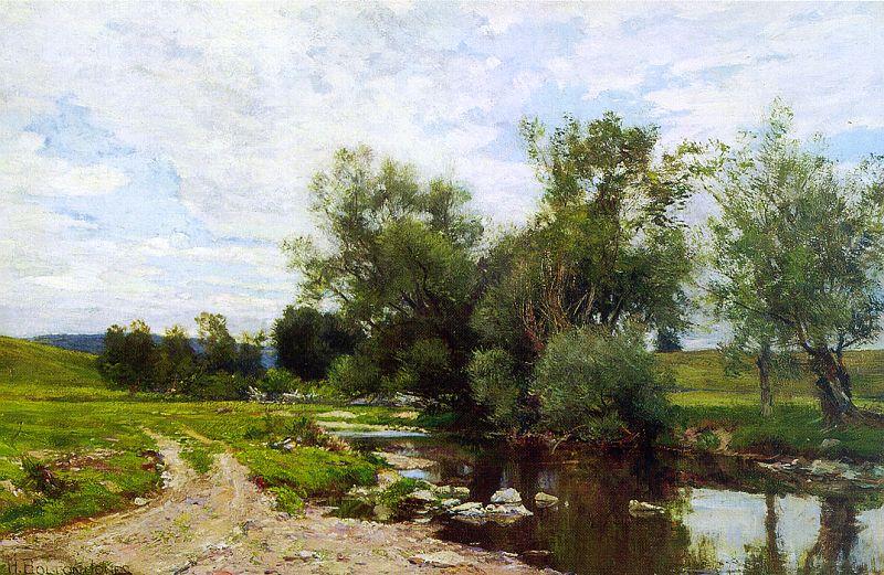 Hugh Bolton Jones On the Green River France oil painting art
